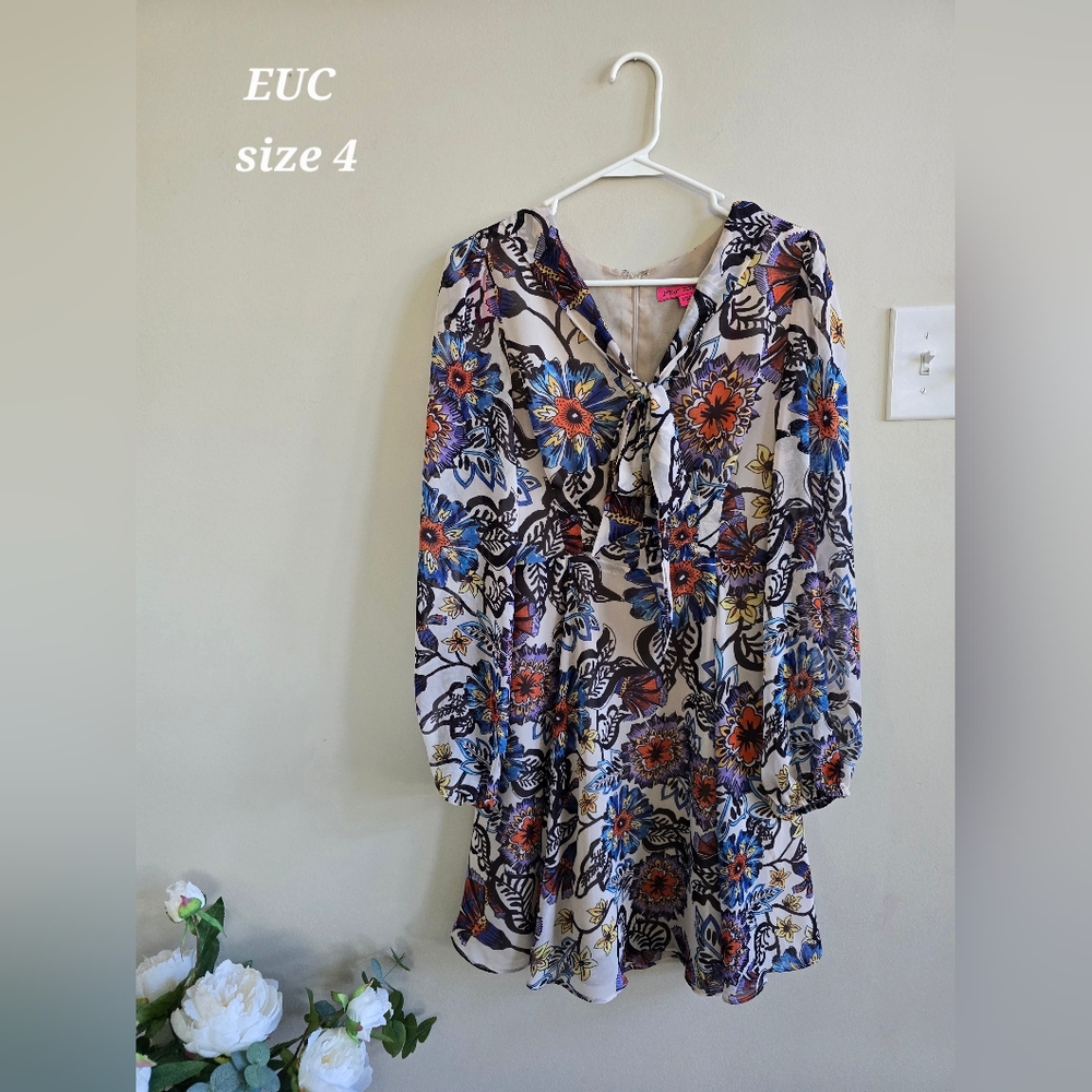 Betsey Johnson Floral Dress